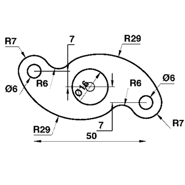 teknik resim için basit teknik çizimler