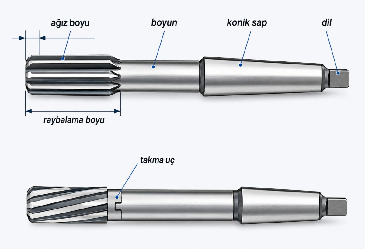 parts of a machine reamer