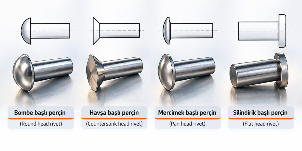 perçin tipleri