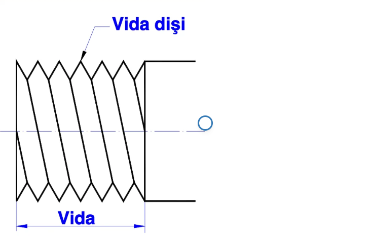 üçgen vida diş