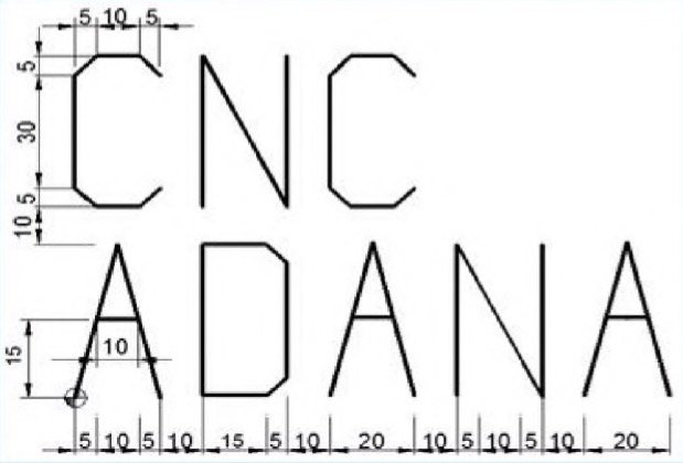 cnc freze programlama örnekleri 2