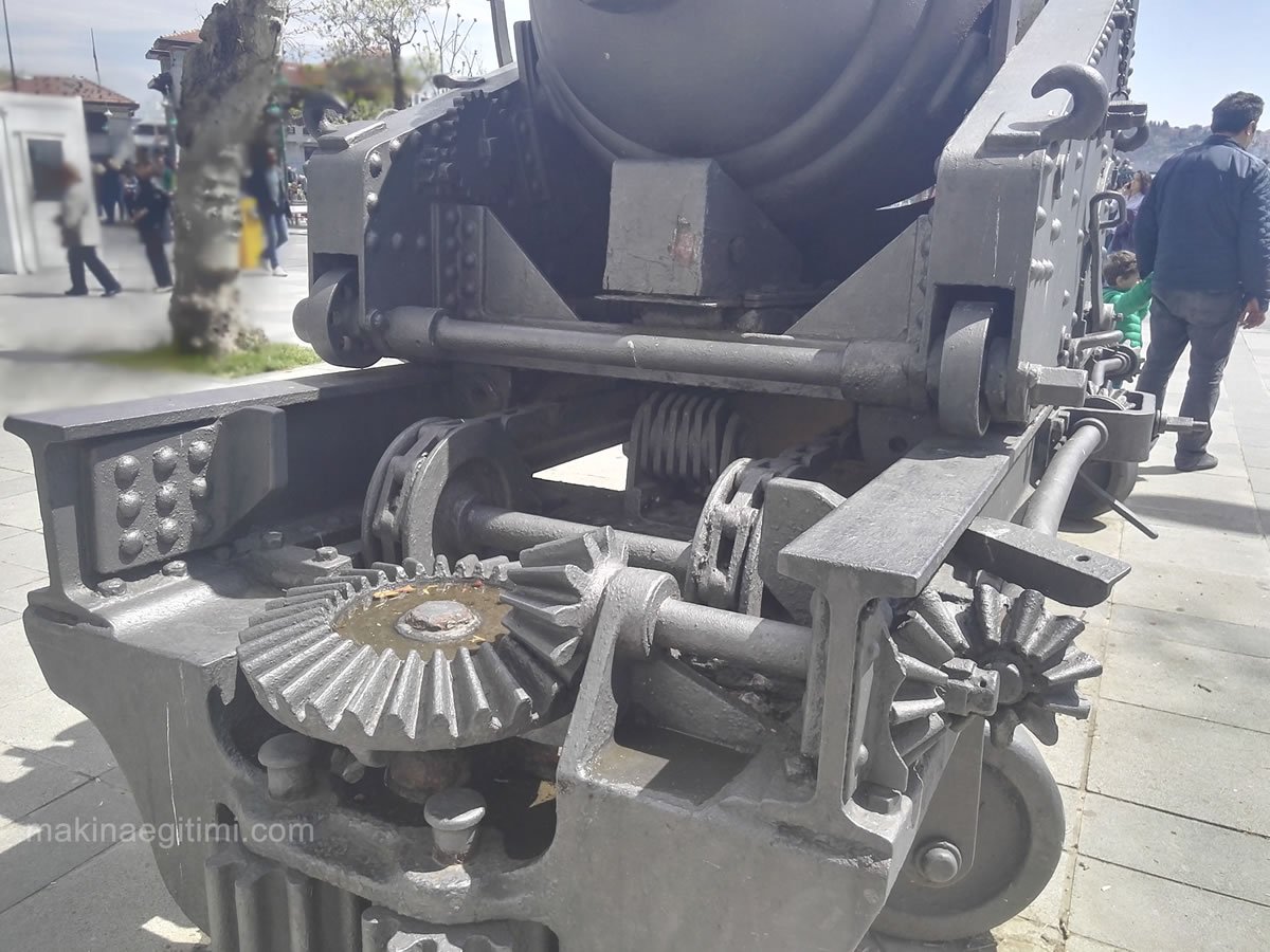 konik dişli savaş topu mekanizması istanbul deniz müzesi