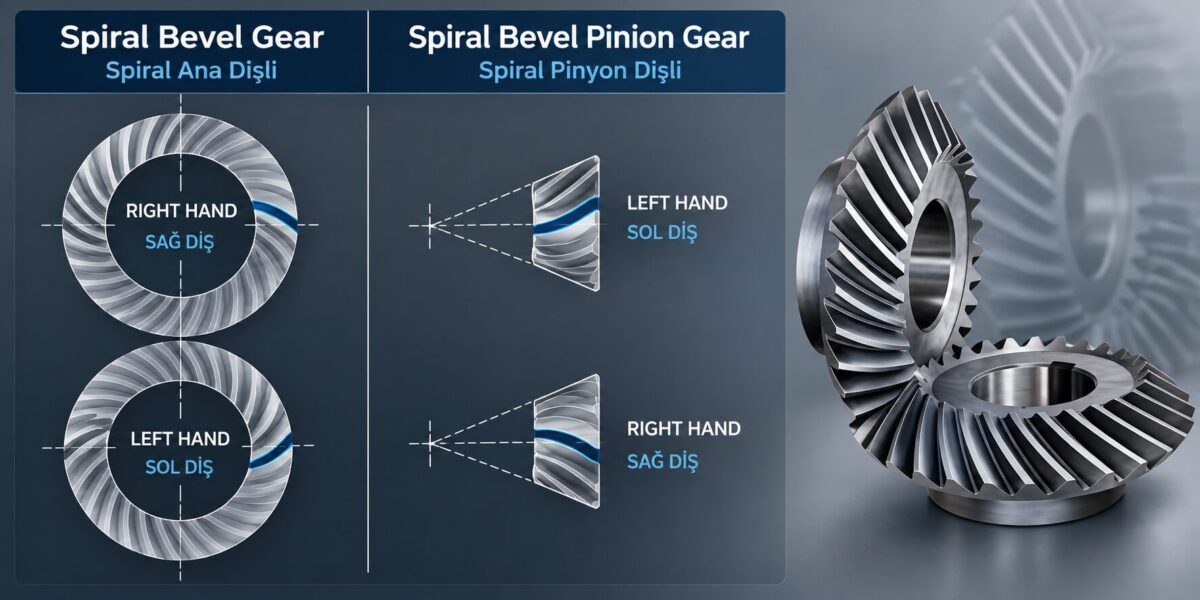 Spiral Konik Dişliler