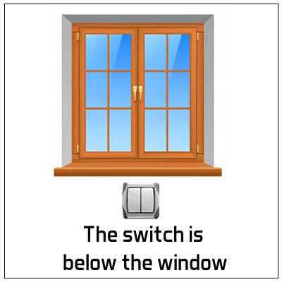 below window