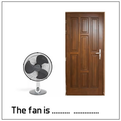 beside fan door