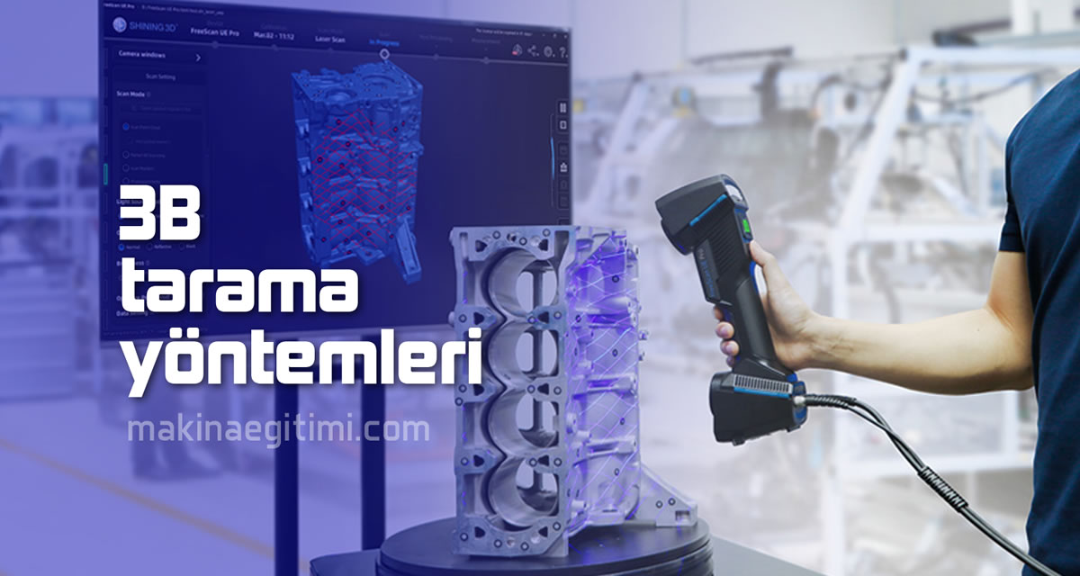 3B (3 boyutlu)Tarama Yöntemleri 3b tarama yöntemleri