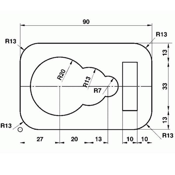 autocad giriş seviye alıştırma çizimleri