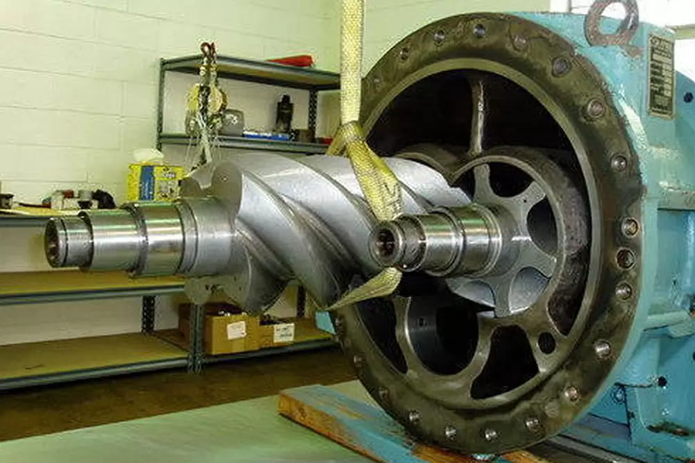 Pnömatik Kompresörlerin Çeşitleri vidalı kompresör