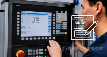 20 soruluk CNC Online Test – Uygula / İNDİR