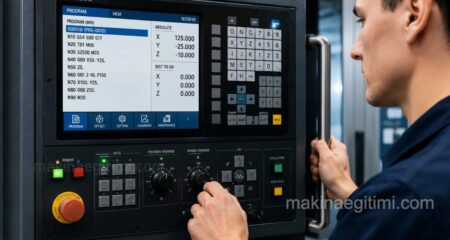 What the Keys on the CNC Milling Control Panel Mean
