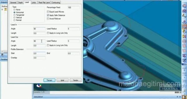 Edge cam freze eğitim notları