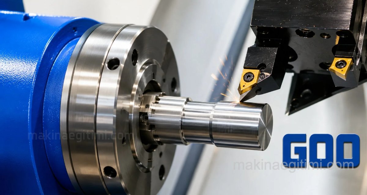 G00 Rapid Positioning Without Cutting CNC Code G00 CNC kodu Anlatım