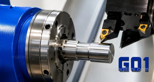 G01 Linear Motion with Cutting Cnc code