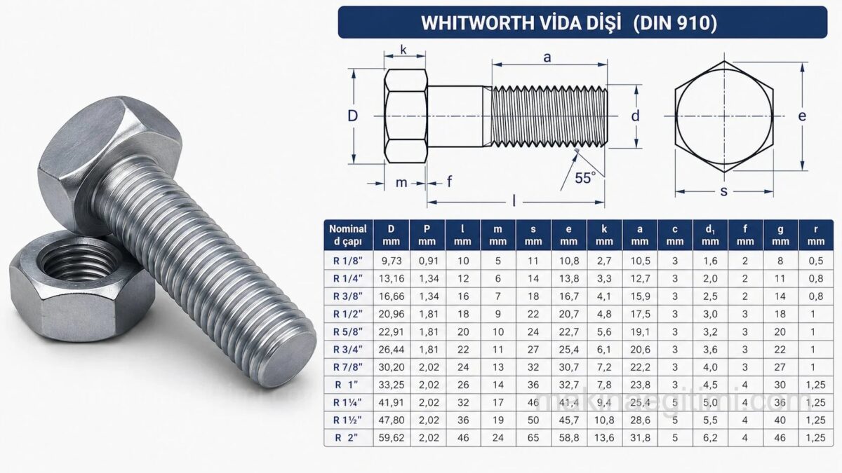 Metric-Whitworth Thread Tables Metric-Whitworth Thread Tables