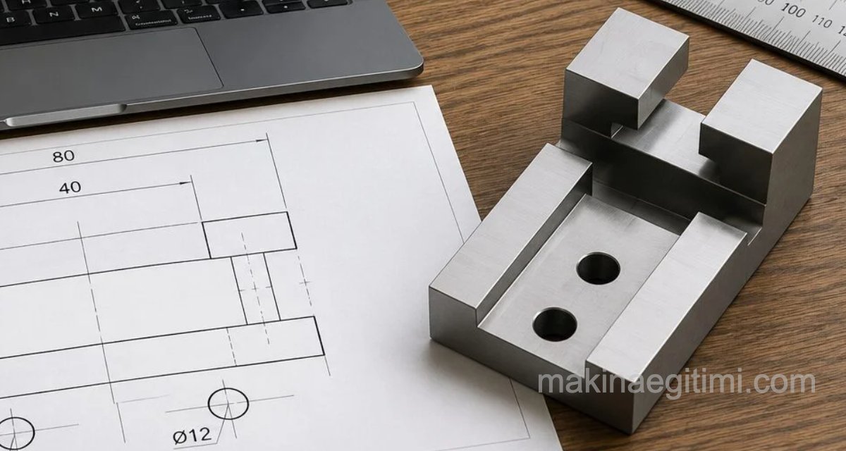 Solidworks Örnek Katı Model Çizimi -3 / Video + Dokuman