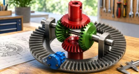 SolidWorks Assembly Example – Differential Gears