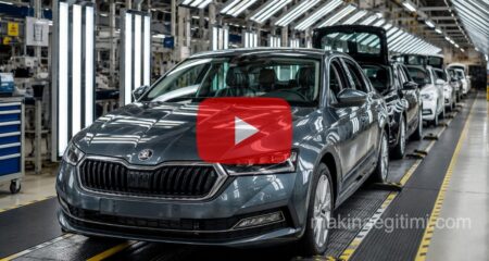 2018 Skoda Octavia Üretim Bantlarından Görüntüler