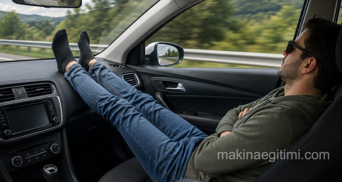 Ayakları Ön Panele Uzatmak Neden Tehlikelidir? Ayakları Ön Panele Uzatmak Neden Tehlikelidir?