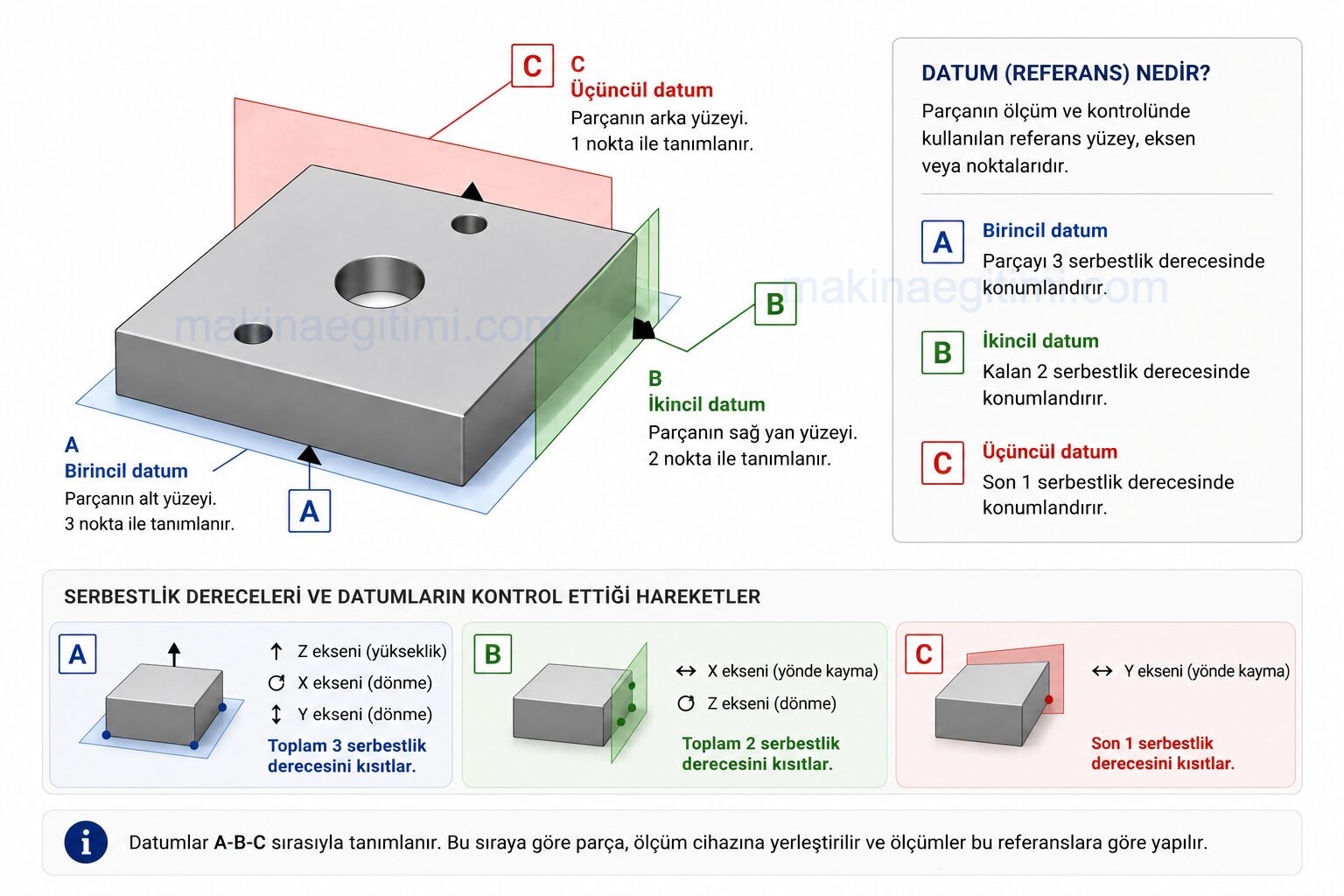 diagram explaining a datum