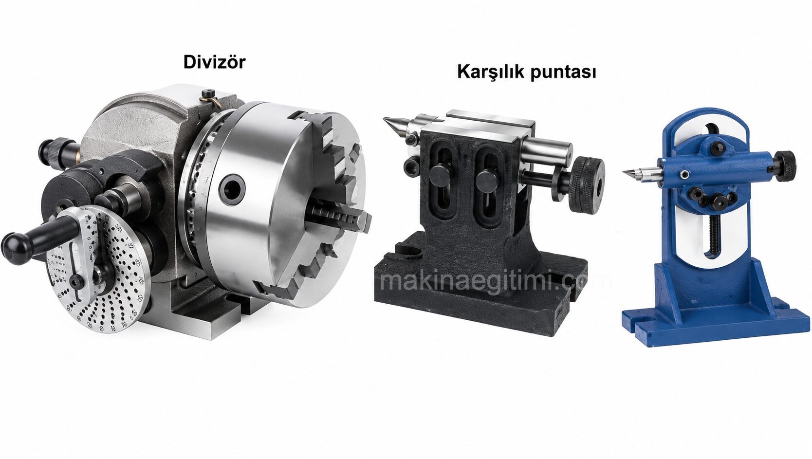 dividing head and tailstock center