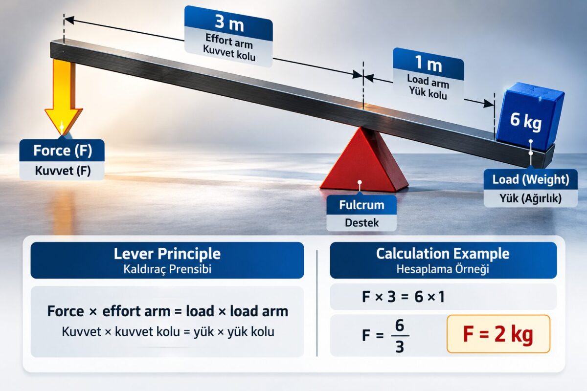force load effort arm lever