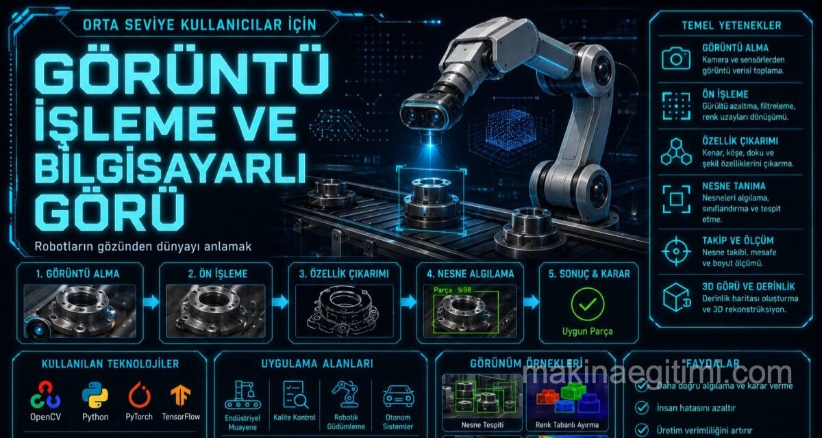 Görüntü İşleme ve Bilgisayarlı Görü ile Robot Algısı Görüntü İşleme ve Bilgisayarlı Görü ile Robot Algısı