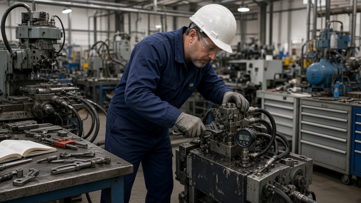 hydraulic maintenance technician