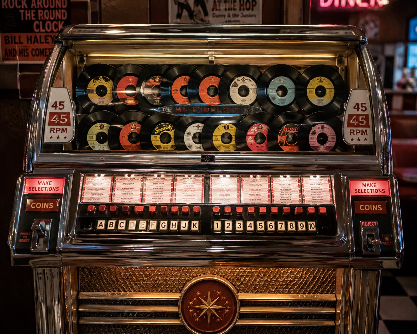 jukebox record player