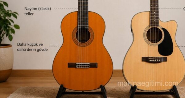 Klasik Gitar ve Akustik Gitar Arasındaki Fark Nedir?