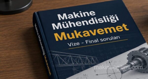 Makine Mühendisliği Mukavemet Vize - Final soruları