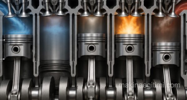 Engine oil consumption and burning causes