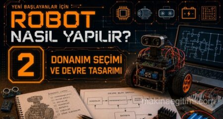 Robot Nasıl Yapılır? 2. Bölüm: Donanım Seçimi ve Devre Tasarımı