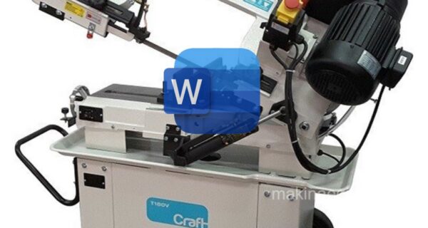 Band Saw Machine Work Instructions
