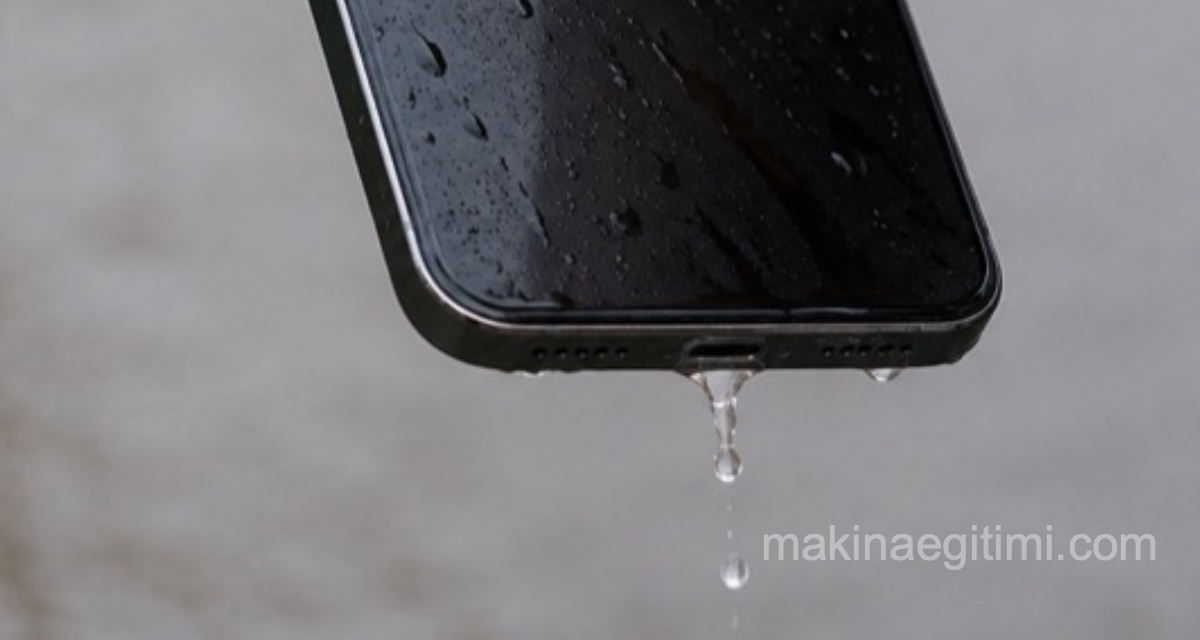 draining liquid out of a wet phone