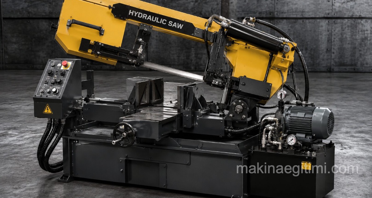 Saw Benches hydraulic power hacksaw machine