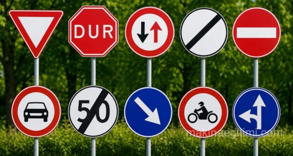 Trafik İşaret Levhaları ve Anlamları. Trafik Tanzim İşaretleri