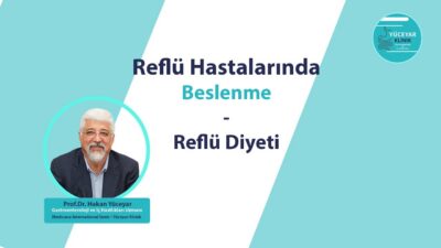 Reflü Hastalarında Beslenme - Reflü Diyeti | Prof. Dr. Hakan Yüceyar