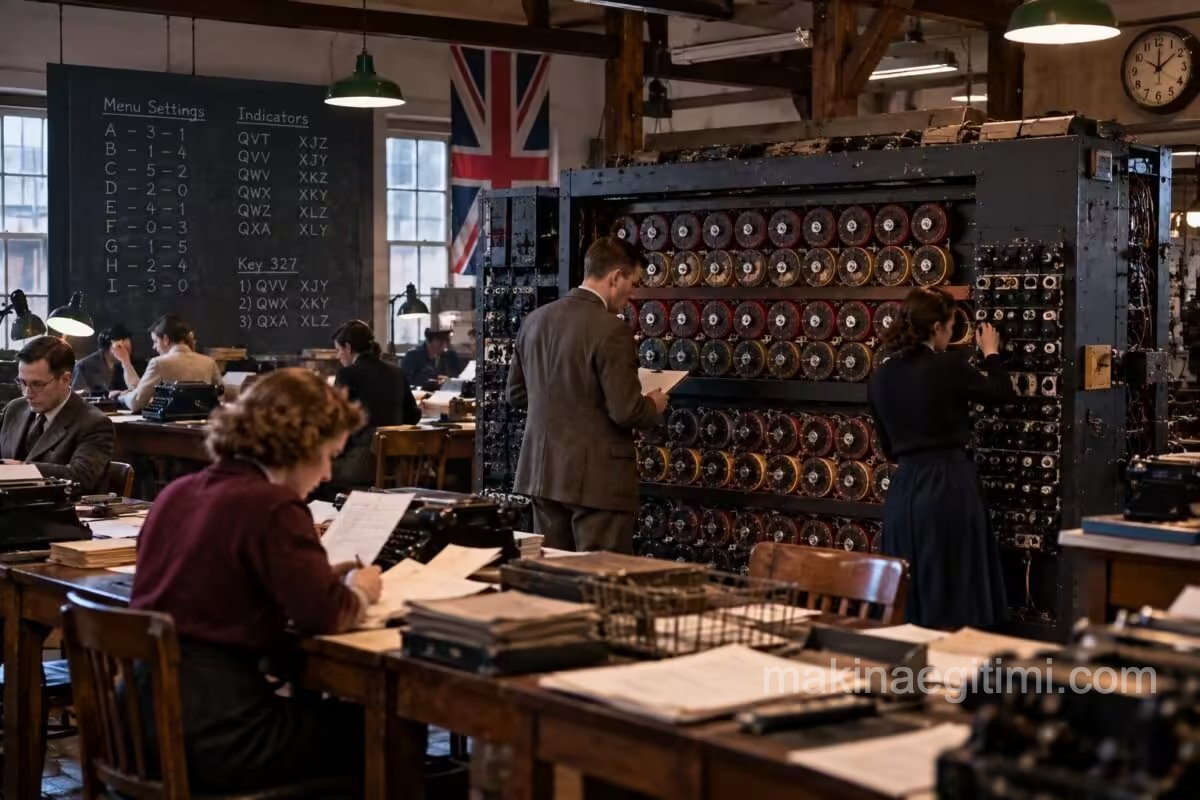 Bombe Machine in Bletchley Park