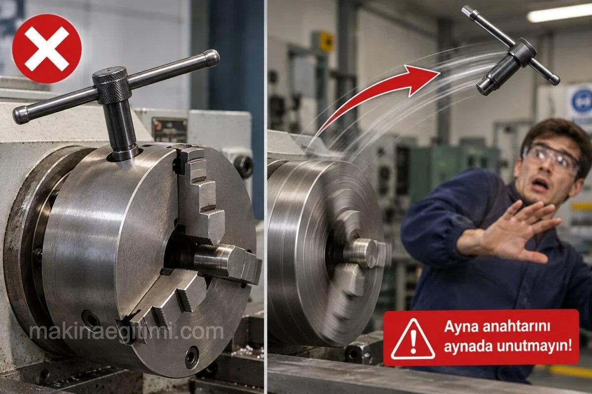 ayna anahtarını ayna üzerinde unutma