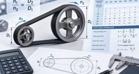 Belt-Pulley Calculation Table and Charts