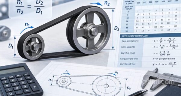 Belt-Pulley Calculation Table and Charts
