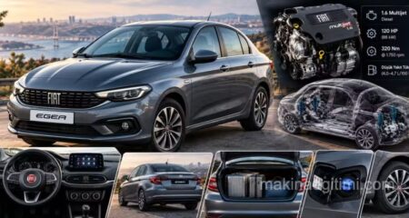 Fiat Egea Sedan 1.6 Multijet Hakkında Her Şey. Tüm Özellikleriyle İnceleme
