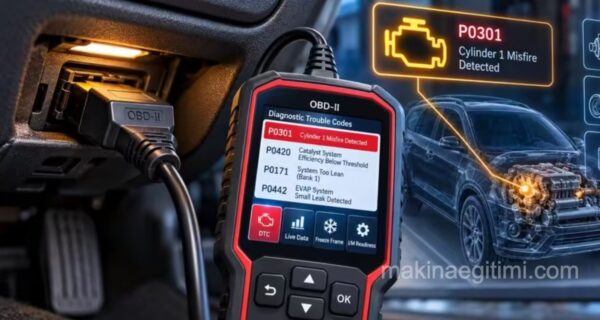 OBD-II Nedir? Araç Arıza Kodları Nasıl Okunur?