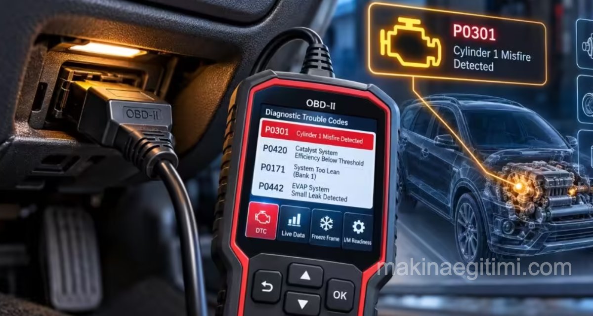OBD-II Nedir? Araç Arıza Kodları Nasıl Okunur? OBD-II Nedir? Araç Arıza Kodları Nasıl Okunur?