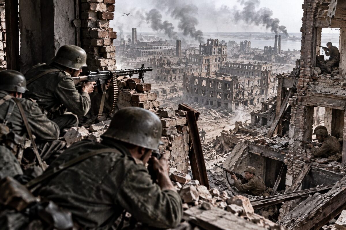 stalingrad muharebesinden görünüm
