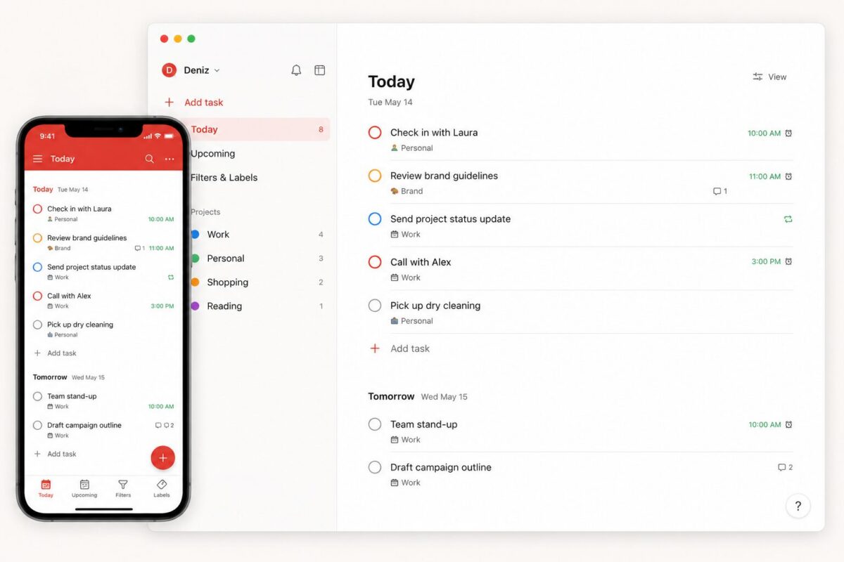 todoist task list