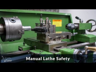 Basic safety tips when using a manual lathe