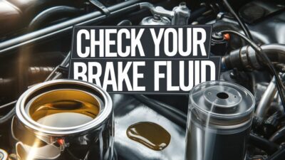 How to Check Brake Fluid (Quick & Simple Guide)
