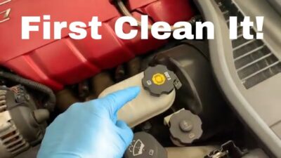 How To Check Brake Fluid - ALWAYS clean the cap first!