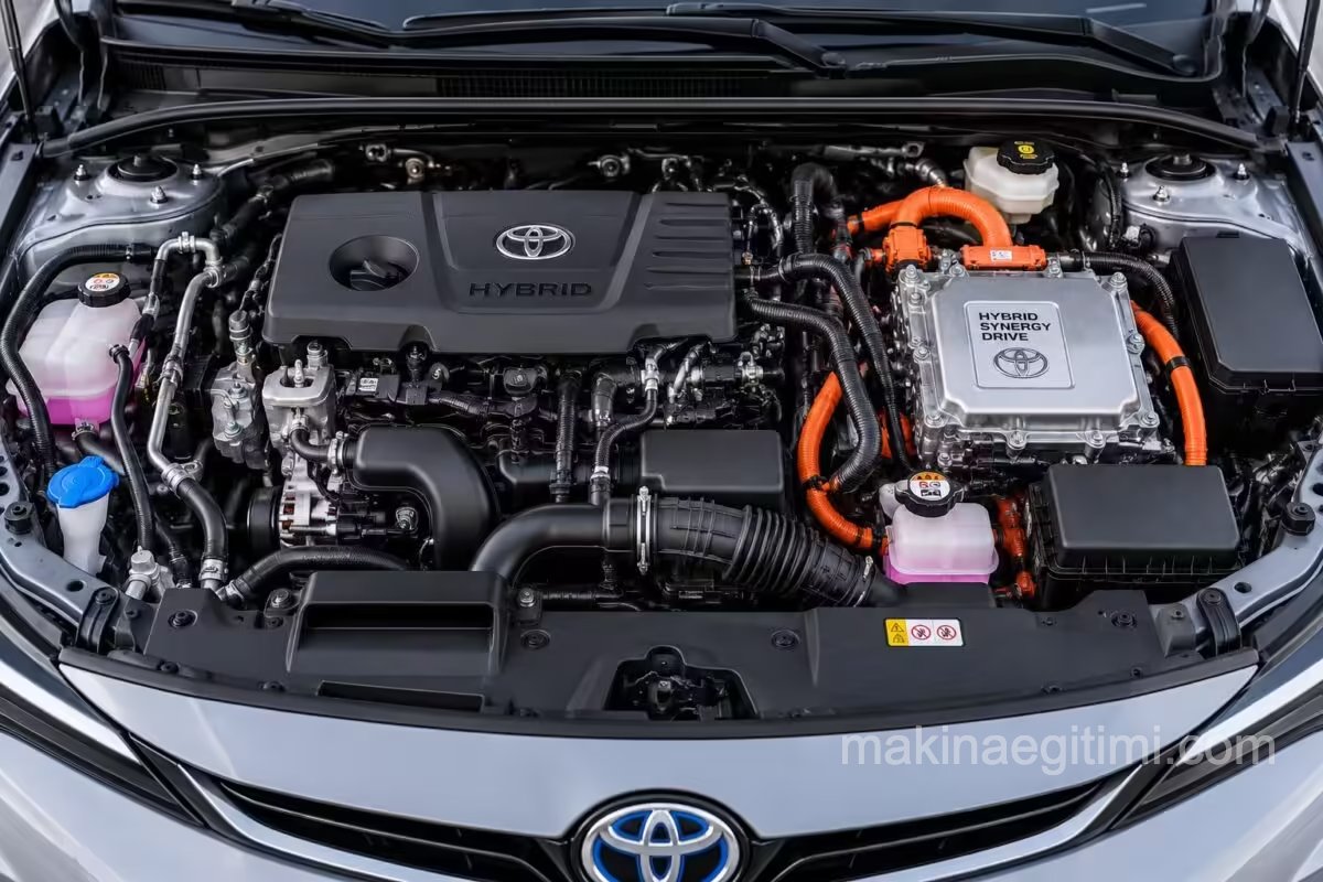 Toyota hybrid system engine